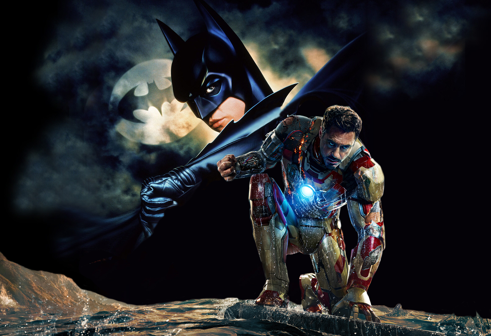 Batman vs Iron Man | Lee Zachariah